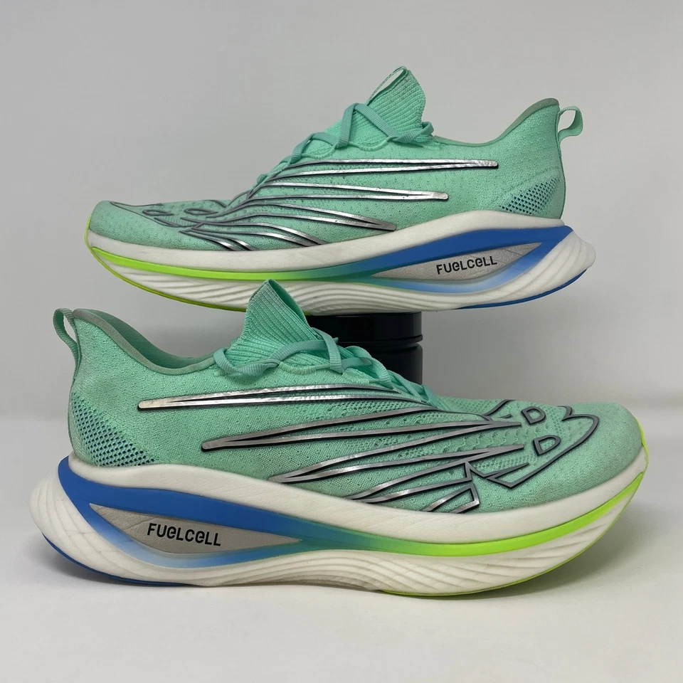 Zapatillas deportivas New Balance FuelCell SuperComp Elite v3 verdes para hombre talla 11,5 Foto 1 de 4