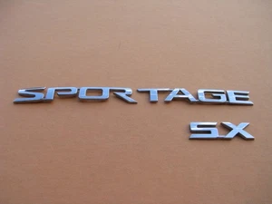 11 12 13 14 15 16 KIA SPORTAGE SX REAR GATE EMBLEM LOGO BADGE SIGN USED A46517 - Picture 1 of 7