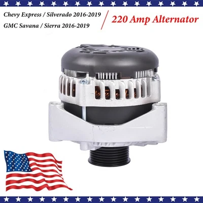 Alternador para Chevrolet Express 2500 Express 3500 2016-2020 GMC Sierra 2500 HD Foto 1 de 4