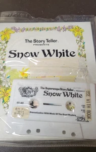 The Superscope Story Teller Presents Snow White Book/Cassette 1973 READ - Picture 1 of 6