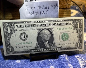 1963 $1 Mule Note Cleveland Ohio Mule Note Crisp Uncirculated Condition - Picture 1 of 4