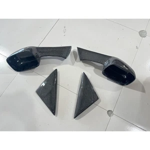 Carbon Fiber Side Mirror Covers Replace for Ferrari 360 Challenge Spider Modena - Picture 1 of 6