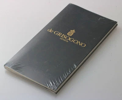 Manual de instrucciones genuino De Grisogono Instrumento Novantatre folleto sellado Foto 1 de 4
