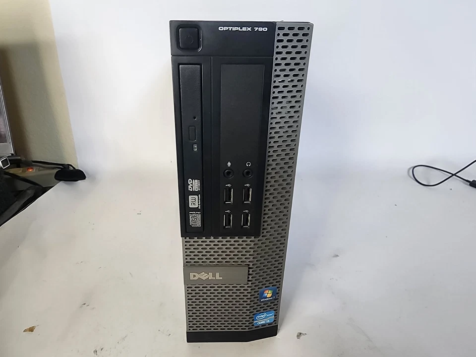 Dell OptiPlex 790 Desktop Computer Intel Core i5-2400s 8GB 128GB ssd win 10 READ - Image 1 of 4