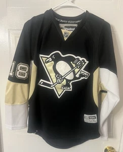 Reebok Black Pittsburgh Penguins James Neal Jersey Licensed Sz Youth Lrg/XL - Picture 1 of 5