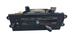 Jeep Wrangler YJ Heater Control Panel 87-95 Works! Climate Switch Dash OEM - Picture 1 of 8