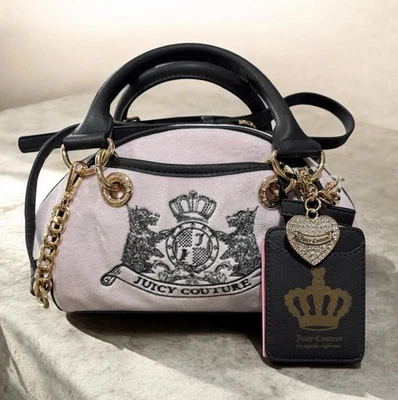 Bolso Cartera Juicy Couture Clásico SCOTTIE Perros y Estuche para Acelgas Dije Cepillo Polvoriento Foto 1 de 4