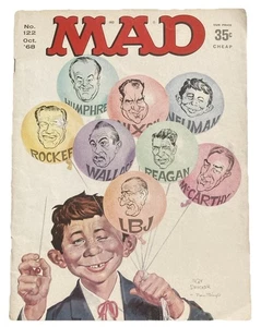 Mad Magazine #122 October 1968 - Picture 1 of 11