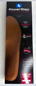 Powerstep Pinnacle Dress Insoles Arch Pain Relief Orthotic NEW M9-91/2 W11-11.5 - Picture 1 of 5