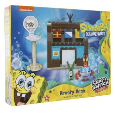 spongebob squarepants Snap & Switch Krusty Krab construction set! - Image 1 of 2