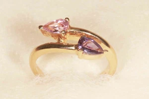 Bague en Plaqué Or et Pierres Réf.039931 - Foto 1 di 1