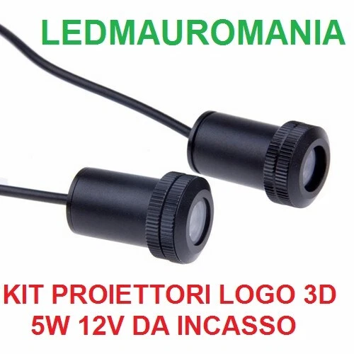 Kit Luci Led Sotto Porta Mini Compatibili Luci Proiettore Incasso 12V Cortesia - Immagine 1 di 1