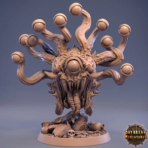 Beholder, Eye Beast, Eye Tyrant, Wargames Fantasy Dnd Beholder Miniature - Picture 1 of 6