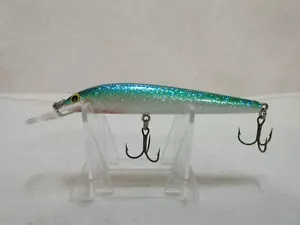 Vintage Bagley Diving Bang-O-Lure #4 Green Dazzle - Picture 1 of 5