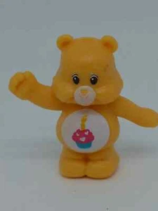 figurine PVC plastique Les Bisounours Jaune Orangé - Picture 1 of 4