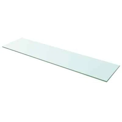 Shelf Panel Glass Clear 100x25 cm vidaXL - image 1 of 2