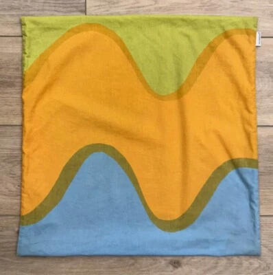 Vintage 60's MCM Marimekko Lokki Pattern Throw Accent Pillow Cover Rare READ - Image 1 of 4