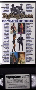THE BEATLES on Video VHS - ROLLING STONE - 20 YEARS OF ROCK - CASH # 5022 - nm. - Bild 1 von 3