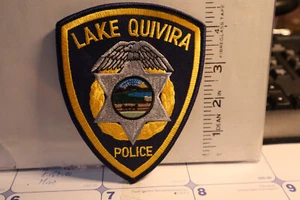 police patch   LAKE QUIVIRA POLICE KANSAS - Picture 1 of 1