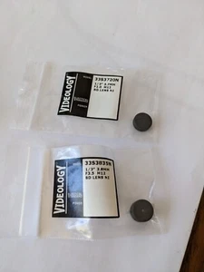 (2) Videology  Camera Lens   (1/3"  3.7mm F2.0 M12 BD Lens NI)    33S3720N - Picture 1 of 4