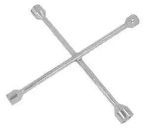 Universal 14" 4-Wege Auto Van 17 mm 19 mm 21 mm 23 mm Querfelge Radträger Schraubenschlüssel - Bild 1 von 3