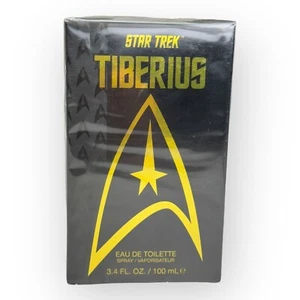 STAR TREK FRAGRANCE FOR MEN TIBERIUS EAU DE TOILETTE SPRAY 3.4 FL. OZ NEW SEALED - Picture 1 of 6