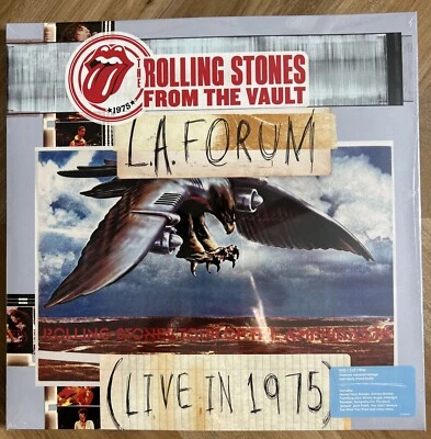 Rolling Stones From The Vault L.A. Forum Live in 1975 3 LP & 1 DVD Sealed Vinyl - Image 1 of 4