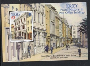 Jersey Sc 1381 2009 Broad Strret Post Office stamp sheet mint NH - Picture 1 of 1