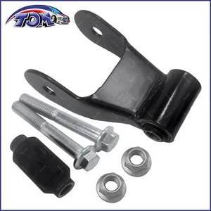 Rear Leaf Spring Shackle Kit Left & Right For 97-10 Ford F150 F250 Truck Lincoln - Picture 1 of 4