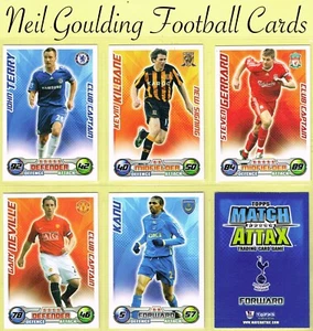 Topps MATCH ATTAX EXTRA 2008-09 ☆ PREMIER LEAGUE ☆ Football Cards - Picture 1 of 157