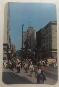 Looking North On Capitol Street, Charleston, West. Cartolina Virginia (R1) - Foto 1 di 2
