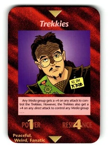 Trekkies Card Unlimited INWO Illuminati New World Order - Picture 1 of 4