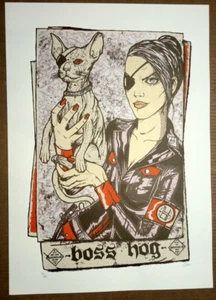 BOSS HOG - 2009 - MAGNOLIA - MILAN - POSTER - MALLEUS - JON SPENCER - Bild 1 von 3