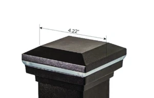 LED Bronze Umfang Pfosten Kappe Licht Niederspannung - Bild 1 von 2