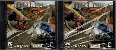 Lote de 2 PC TrackMania Track Mania Nuevas XP Twists Loops Saltos Compra Más Ahorra Foto 1 de 2