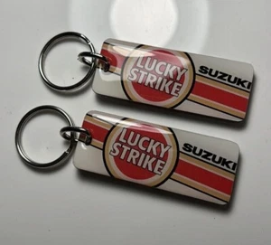 Paquete de 2 llaveros para motocicleta Suzuki Lucky Strike - Imagen 1 de 2