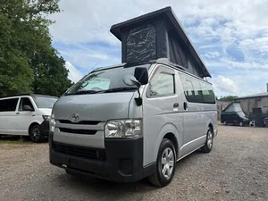 2014 Toyota Hiace REGIUSACE POP TOP 4 BERTH NEW FULL CAMPER CONVERSION AUTO - Picture 1 of 20