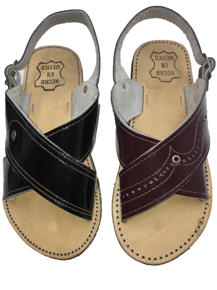 Men's Mexican Sandal. Huarache Artesanal Mexicano. Huacache cruzado Brand New - Image 1 of 1
