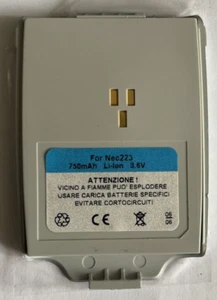 Nec 223i 3.6V 750mAh Li-Ion Battery - Picture 1 of 2
