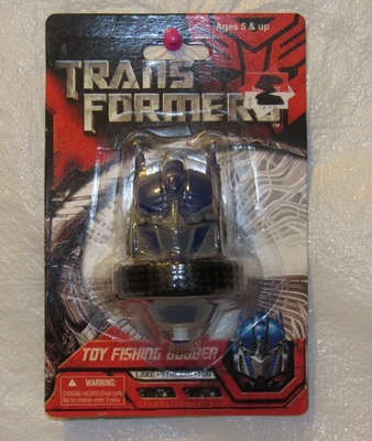 Optimus Prime Juguete Pesca Bobber Transformers Lake Stream Bañera Divertido Azul Rojo Nuevo en Paquete Foto 1 de 4