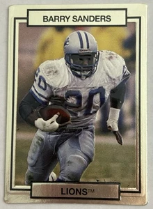 1990 Action Packed - Barry Sanders #78 Detroit Lions HOF C12 - Bild 1 von 2