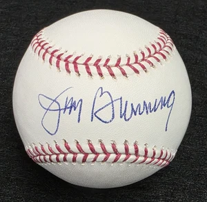 JIM BUNNING Signed Official MLB Baseball-HALL OF FAME-TIGERS-PHILLIES-JSA - Picture 1 of 9
