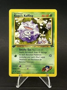 Koga's Koffing (79) #079/132 Sfida Palestra 1° Edizione 250001 - Foto 1 di 2