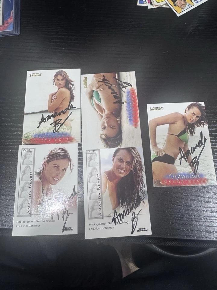 Лот открыток с автографом Аманды Бороды - Изображение 1 из 1