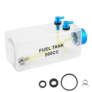 Kraftstofftank Benzin Transparente Kunststoffflasche CNC für RC Gas und Nit1491 - Bild 1 von 15