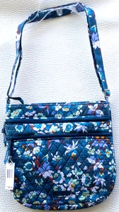Bolso Bandolera Vera Bradley Trío Cremallera Hipster en Ráfagas Florales. Nuevo con etiquetas - Imagen 1 de 3