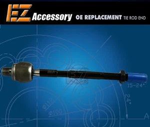 2 Front Inner Tie Rod Rods EV350 - Picture 1 of 3