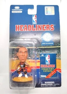 Figura de baloncesto Jerry Stackhouse 76ers #42 Headliners 3" de alto 1997 NBA - Imagen 1 de 3