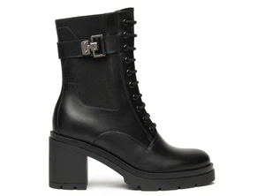 SCHWARZE AMPHIBIEN GÄRTEN DAMEN LEDER FARBE SCHWARZ MIT ABSATZ UND EINSÄTZEN ART. 514793 - Bild 1 von 4
