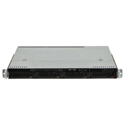 Supermicro CSE-813M Server X11SSL-F E3-1230 v6 4C 3,5GHz 16GB DDR4 RAM 4x LFF - Bild 1 von 4